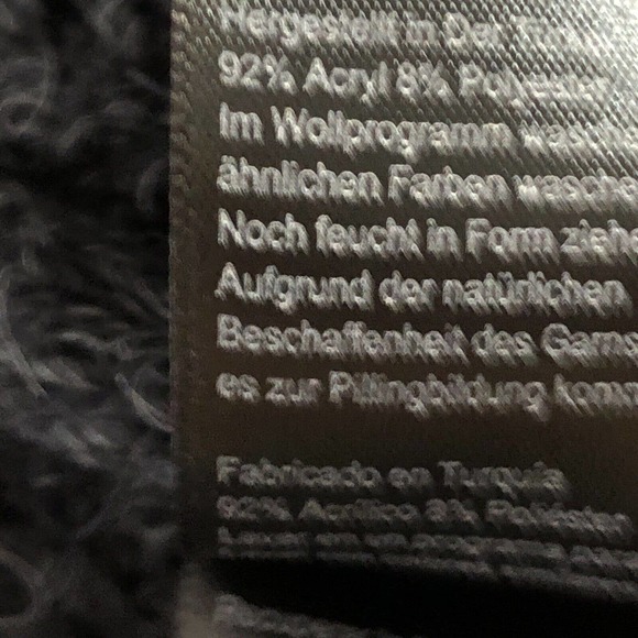 NWT Topshop Womens Open Back Ruffle‎ Detail Sweater Size 0-2 Charcoal Gray - Picture 12 of 12